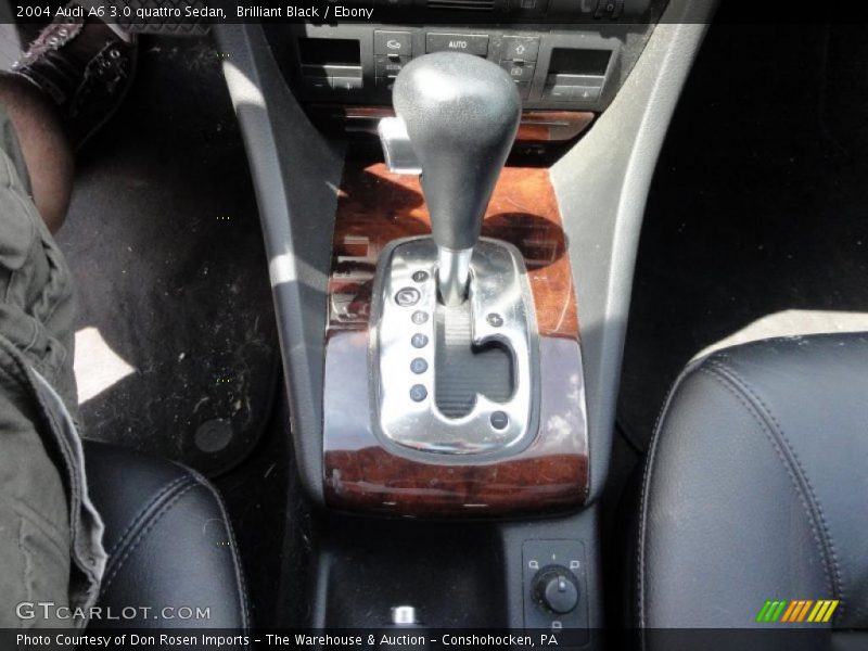 Brilliant Black / Ebony 2004 Audi A6 3.0 quattro Sedan