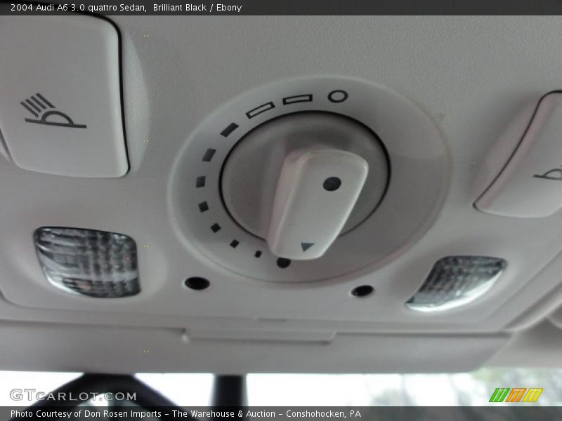 Brilliant Black / Ebony 2004 Audi A6 3.0 quattro Sedan