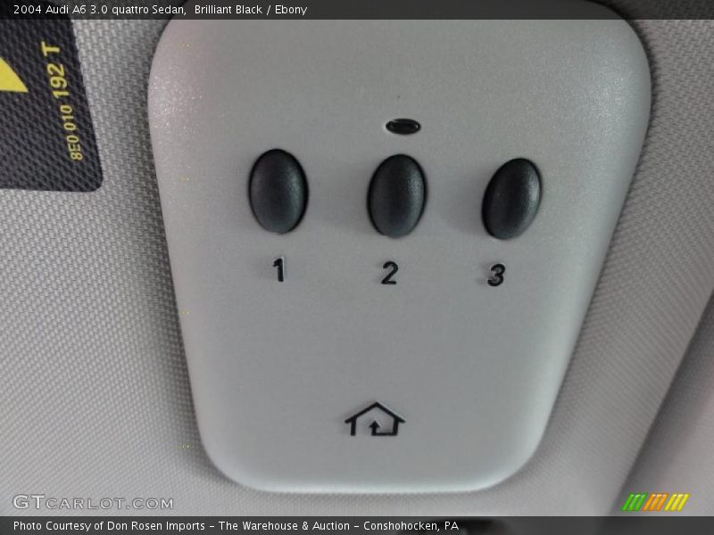 Brilliant Black / Ebony 2004 Audi A6 3.0 quattro Sedan