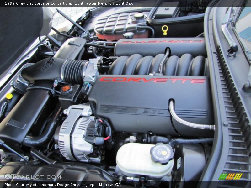  1999 Corvette Convertible Engine - 5.7 Liter OHV 16-Valve LS1 V8