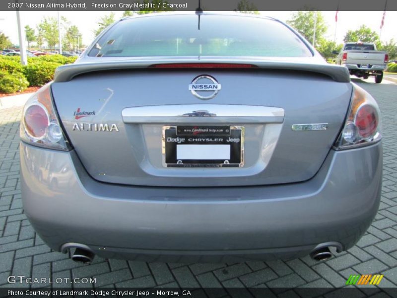 Precision Gray Metallic / Charcoal 2007 Nissan Altima Hybrid