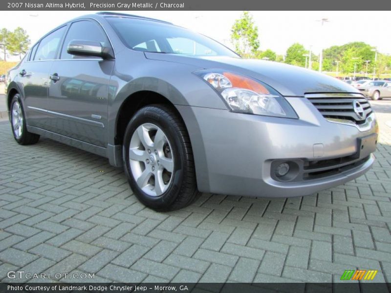 Precision Gray Metallic / Charcoal 2007 Nissan Altima Hybrid