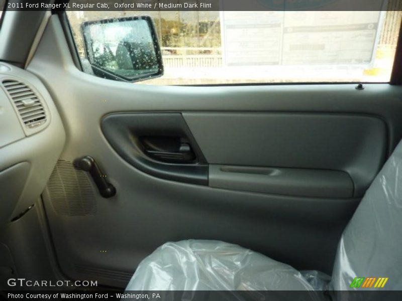 Oxford White / Medium Dark Flint 2011 Ford Ranger XL Regular Cab