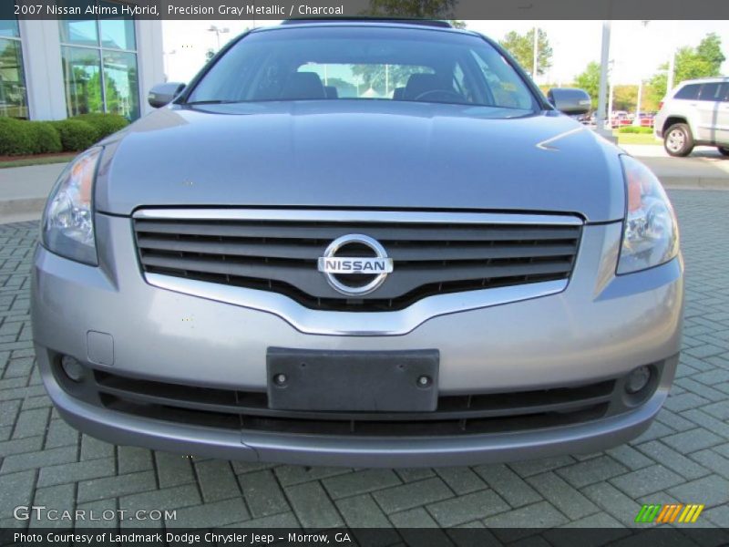 Precision Gray Metallic / Charcoal 2007 Nissan Altima Hybrid