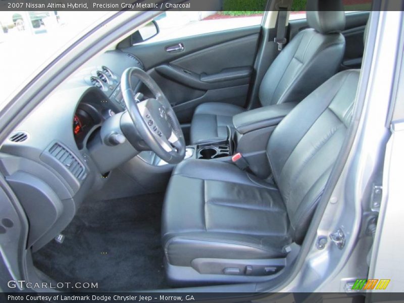  2007 Altima Hybrid Charcoal Interior