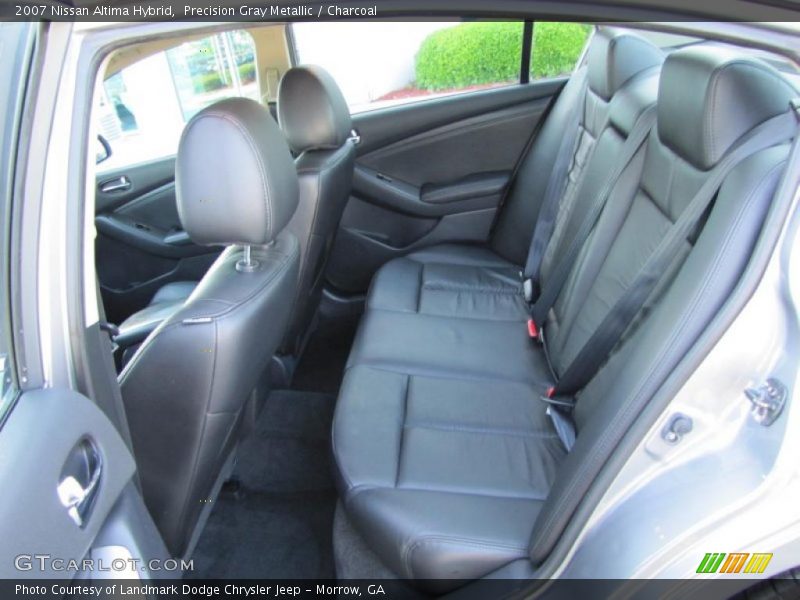  2007 Altima Hybrid Charcoal Interior