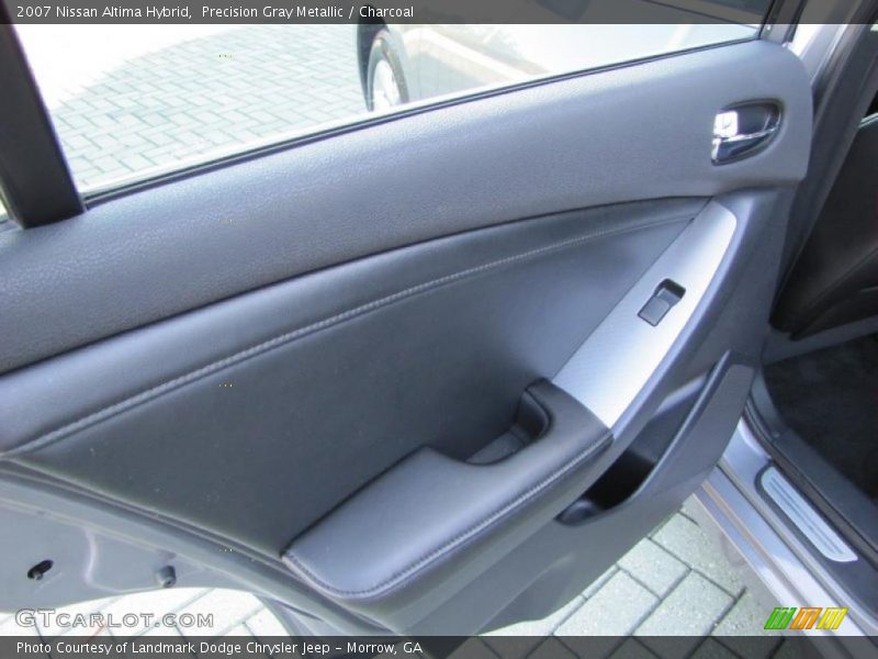 Precision Gray Metallic / Charcoal 2007 Nissan Altima Hybrid