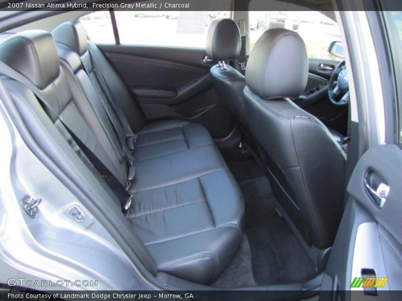  2007 Altima Hybrid Charcoal Interior