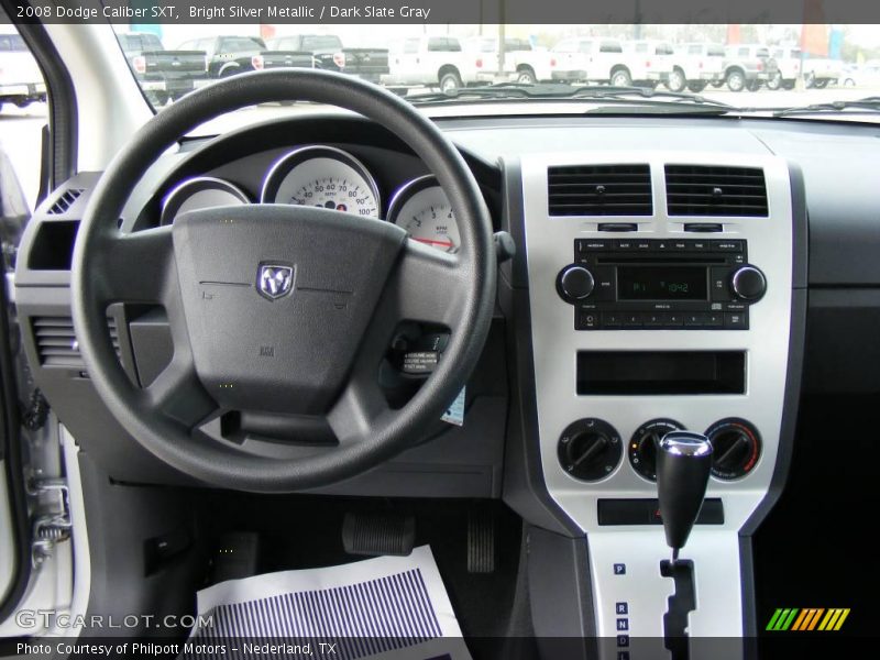 Bright Silver Metallic / Dark Slate Gray 2008 Dodge Caliber SXT