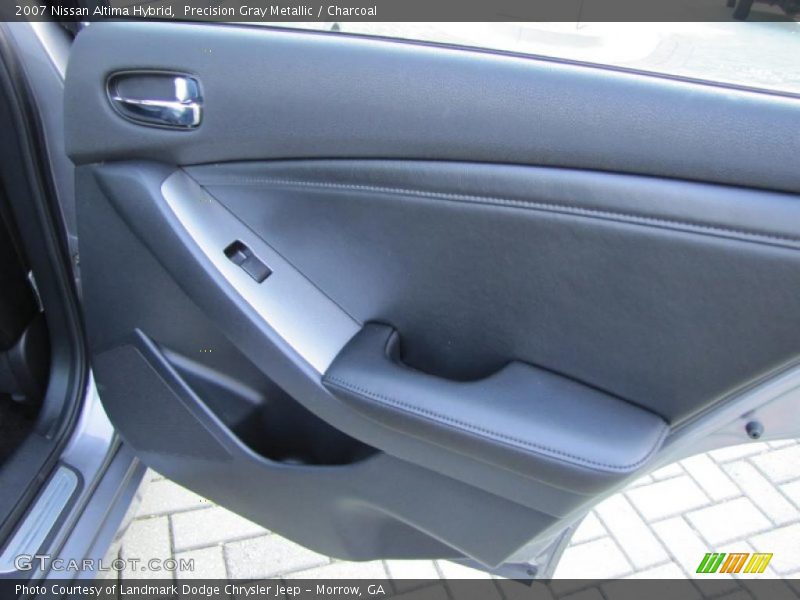 Precision Gray Metallic / Charcoal 2007 Nissan Altima Hybrid