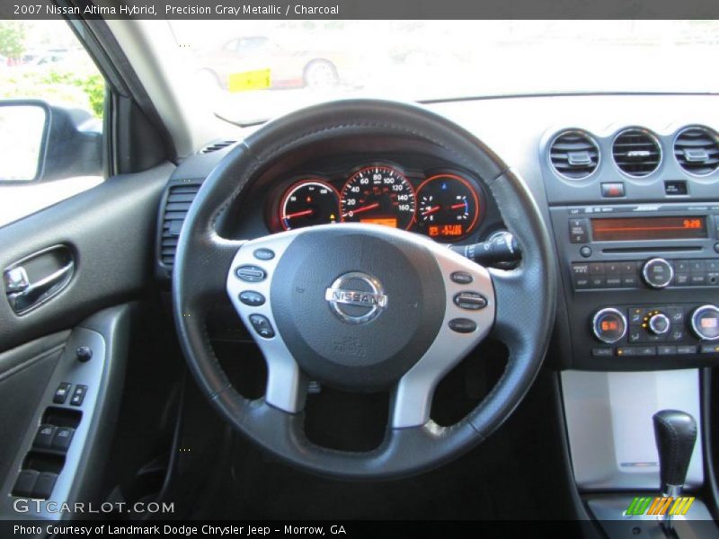 Precision Gray Metallic / Charcoal 2007 Nissan Altima Hybrid