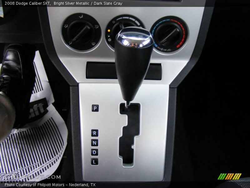 Bright Silver Metallic / Dark Slate Gray 2008 Dodge Caliber SXT