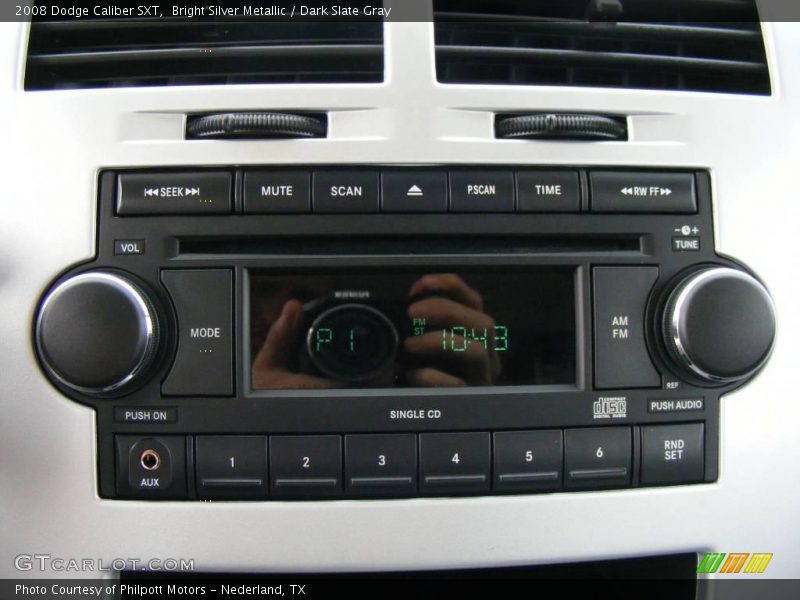 Bright Silver Metallic / Dark Slate Gray 2008 Dodge Caliber SXT