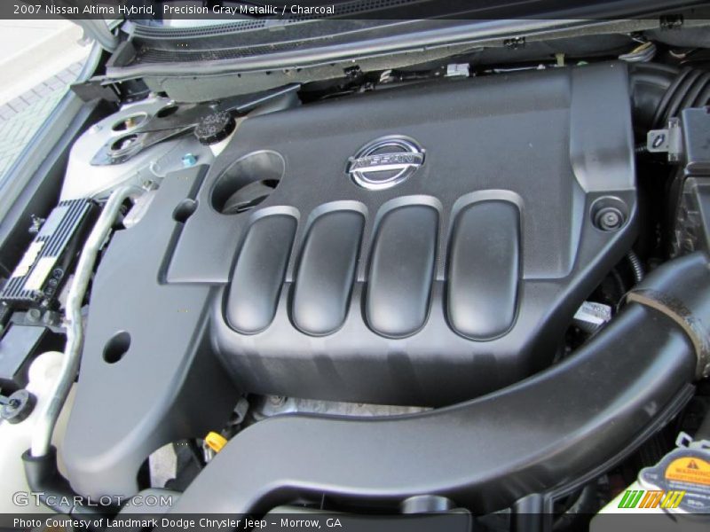 Precision Gray Metallic / Charcoal 2007 Nissan Altima Hybrid