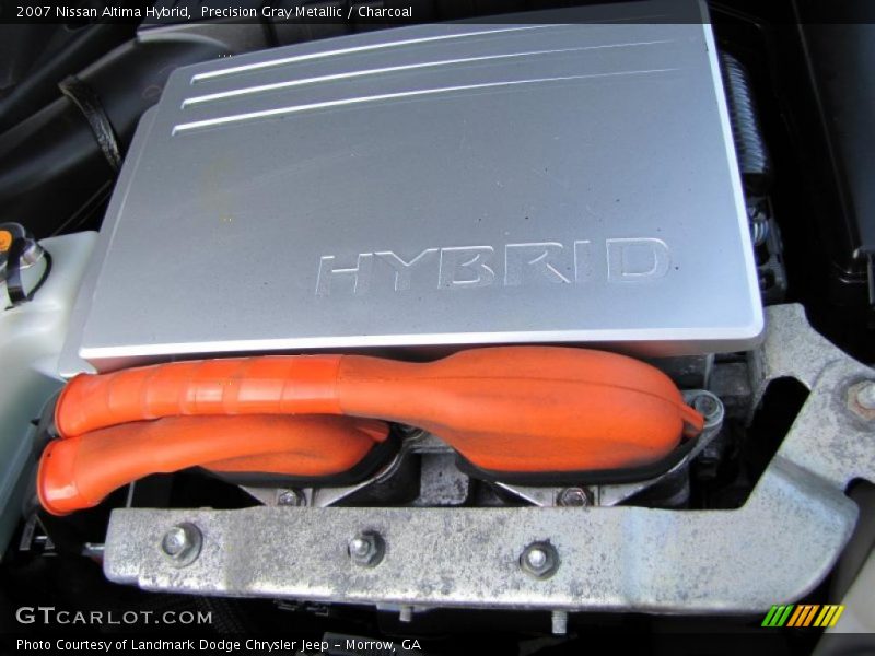 Precision Gray Metallic / Charcoal 2007 Nissan Altima Hybrid