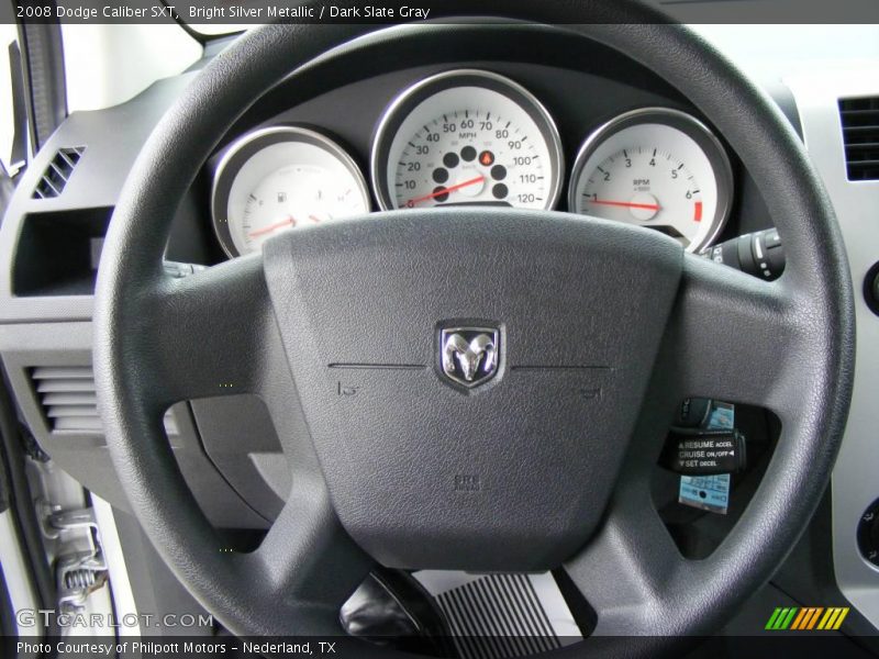 Bright Silver Metallic / Dark Slate Gray 2008 Dodge Caliber SXT