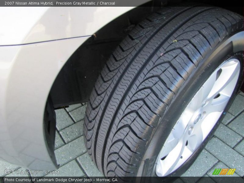Precision Gray Metallic / Charcoal 2007 Nissan Altima Hybrid