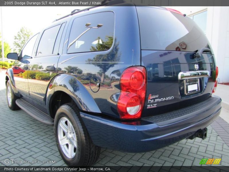 Atlantic Blue Pearl / Khaki 2005 Dodge Durango SLT 4x4