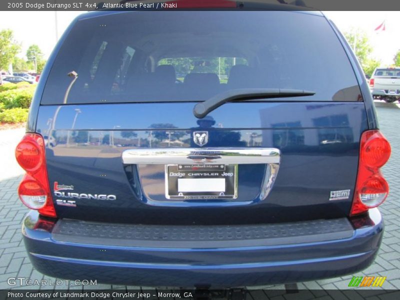 Atlantic Blue Pearl / Khaki 2005 Dodge Durango SLT 4x4