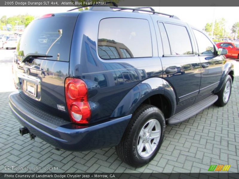 Atlantic Blue Pearl / Khaki 2005 Dodge Durango SLT 4x4