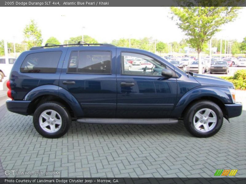 Atlantic Blue Pearl / Khaki 2005 Dodge Durango SLT 4x4