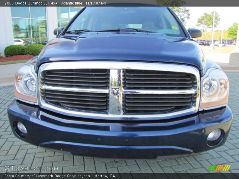 Atlantic Blue Pearl / Khaki 2005 Dodge Durango SLT 4x4