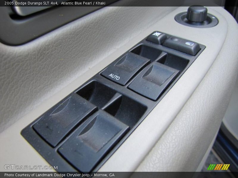 Atlantic Blue Pearl / Khaki 2005 Dodge Durango SLT 4x4