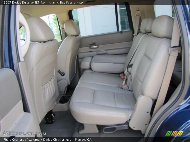 Atlantic Blue Pearl / Khaki 2005 Dodge Durango SLT 4x4