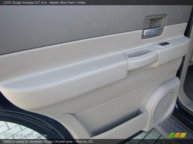 Atlantic Blue Pearl / Khaki 2005 Dodge Durango SLT 4x4