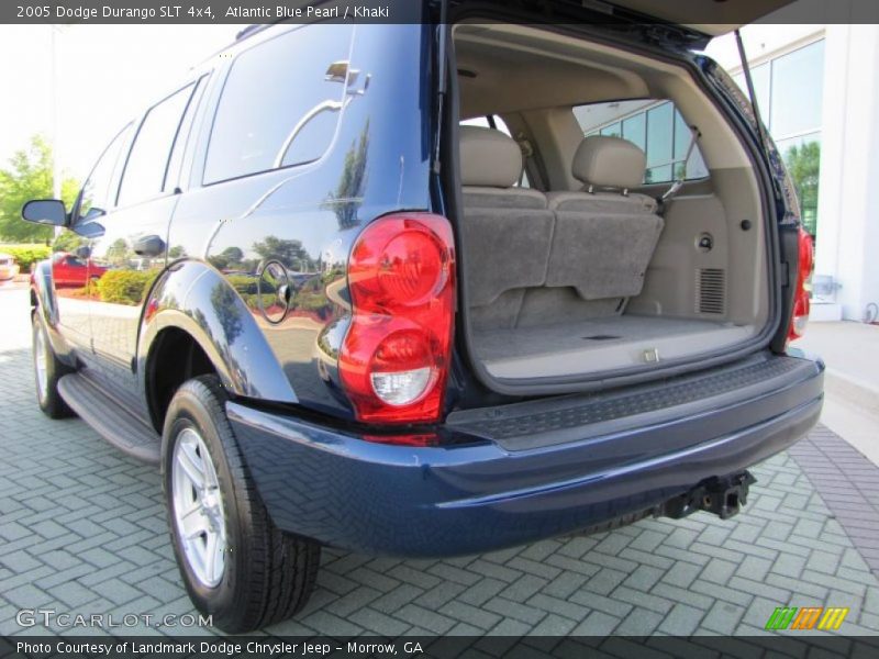 Atlantic Blue Pearl / Khaki 2005 Dodge Durango SLT 4x4