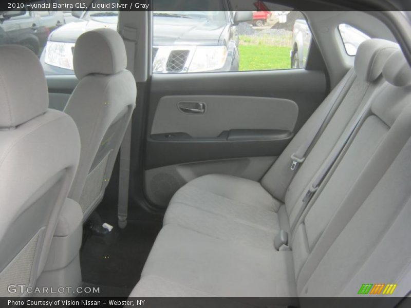 Liquid Silver / Gray 2010 Hyundai Elantra GLS