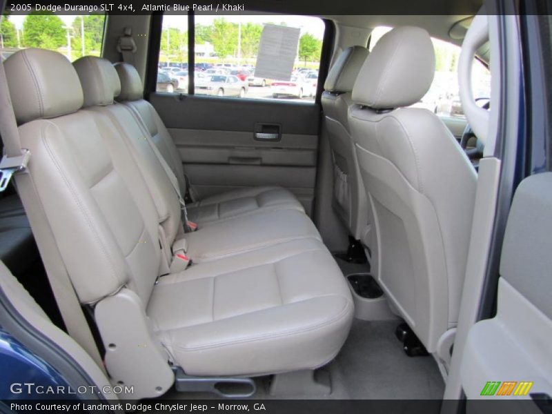 Atlantic Blue Pearl / Khaki 2005 Dodge Durango SLT 4x4