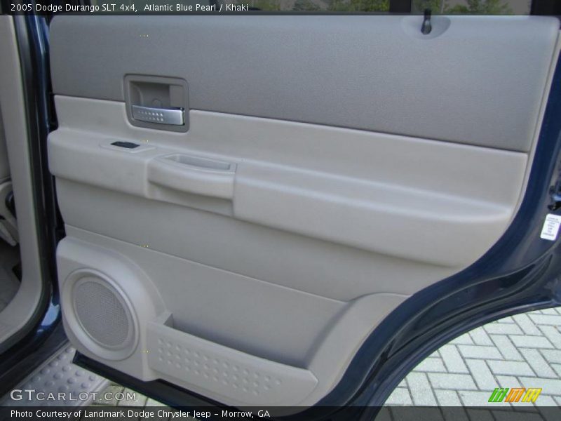 Atlantic Blue Pearl / Khaki 2005 Dodge Durango SLT 4x4