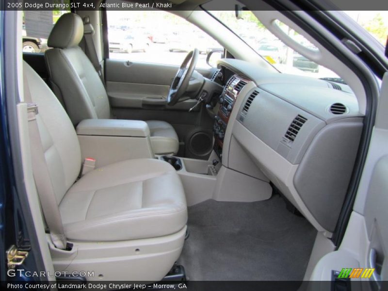 Atlantic Blue Pearl / Khaki 2005 Dodge Durango SLT 4x4