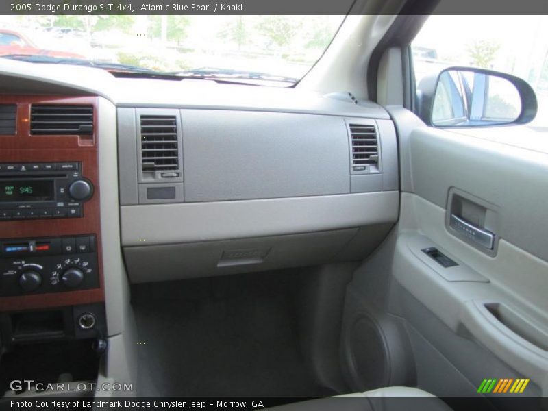 Atlantic Blue Pearl / Khaki 2005 Dodge Durango SLT 4x4