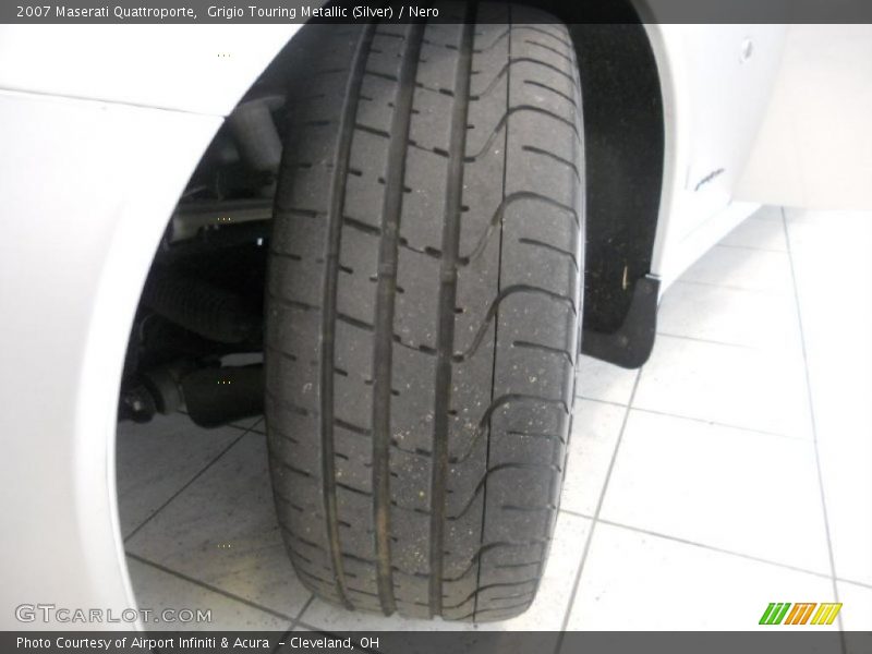 Grigio Touring Metallic (Silver) / Nero 2007 Maserati Quattroporte