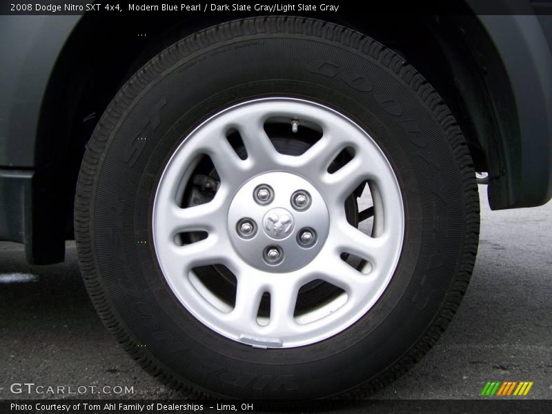 Modern Blue Pearl / Dark Slate Gray/Light Slate Gray 2008 Dodge Nitro SXT 4x4
