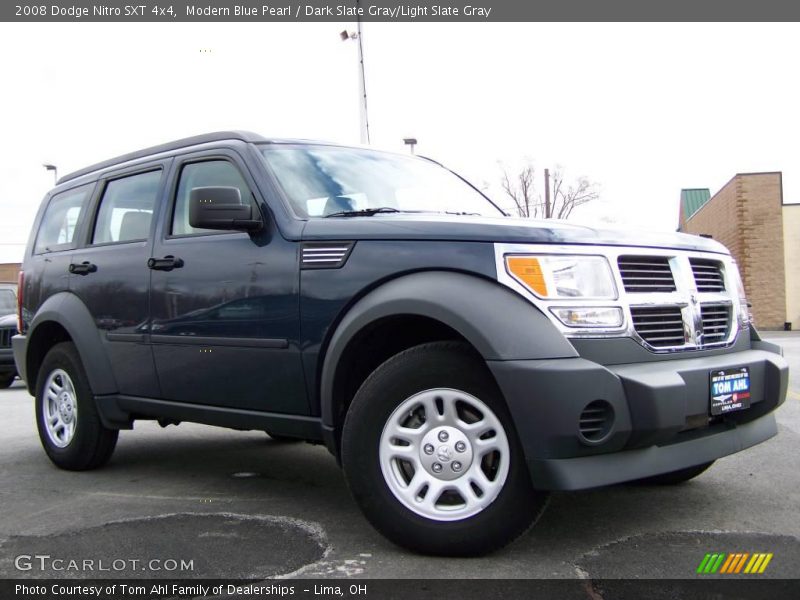 Modern Blue Pearl / Dark Slate Gray/Light Slate Gray 2008 Dodge Nitro SXT 4x4