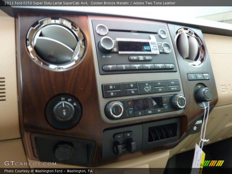 Controls of 2011 F250 Super Duty Lariat SuperCab 4x4