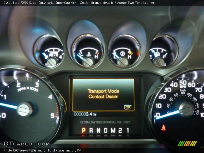  2011 F250 Super Duty Lariat SuperCab 4x4 Lariat SuperCab 4x4 Gauges