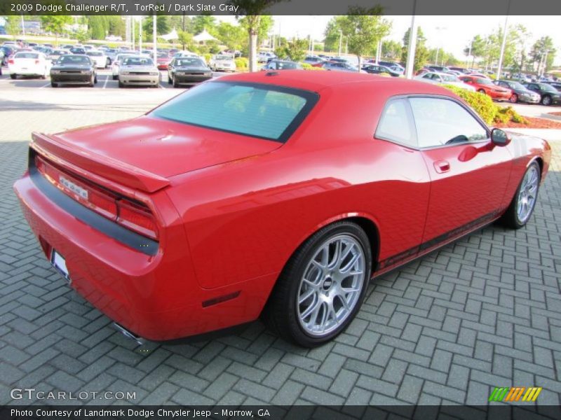 TorRed / Dark Slate Gray 2009 Dodge Challenger R/T
