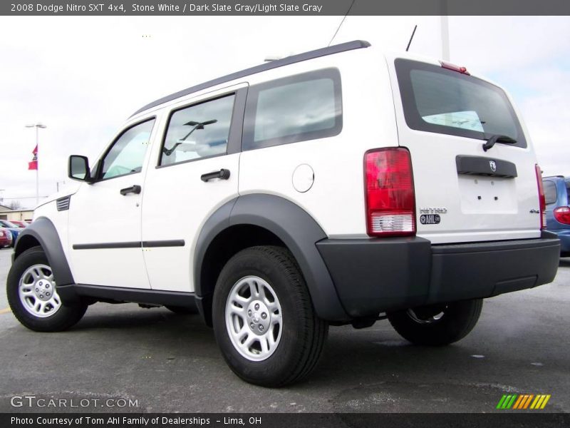 Stone White / Dark Slate Gray/Light Slate Gray 2008 Dodge Nitro SXT 4x4
