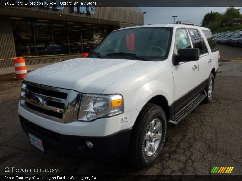 Oxford White / Stone 2011 Ford Expedition XL 4x4