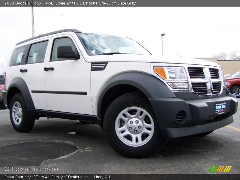 Stone White / Dark Slate Gray/Light Slate Gray 2008 Dodge Nitro SXT 4x4