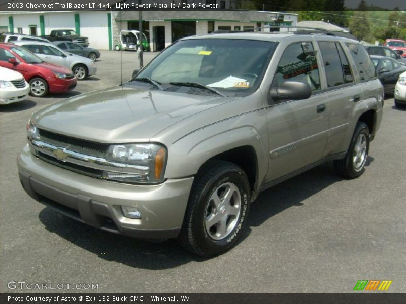 Light Pewter Metallic / Dark Pewter 2003 Chevrolet TrailBlazer LT 4x4