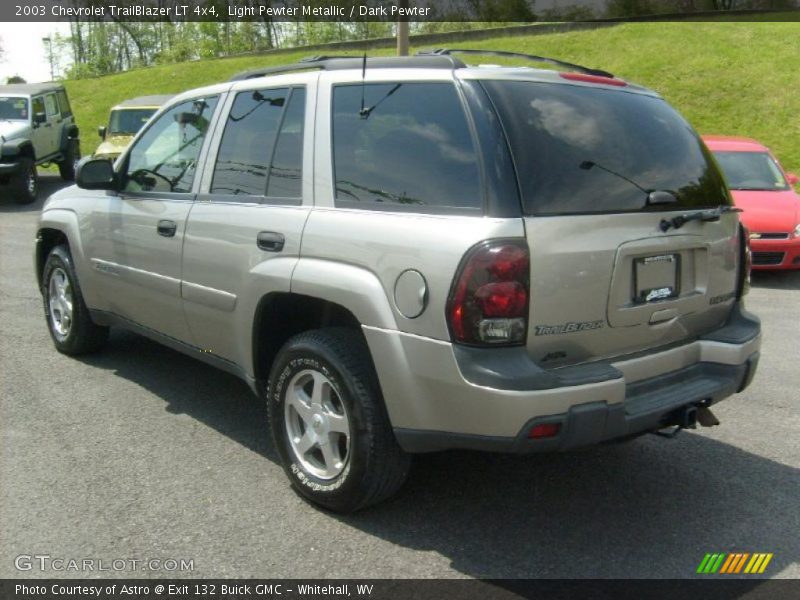 Light Pewter Metallic / Dark Pewter 2003 Chevrolet TrailBlazer LT 4x4