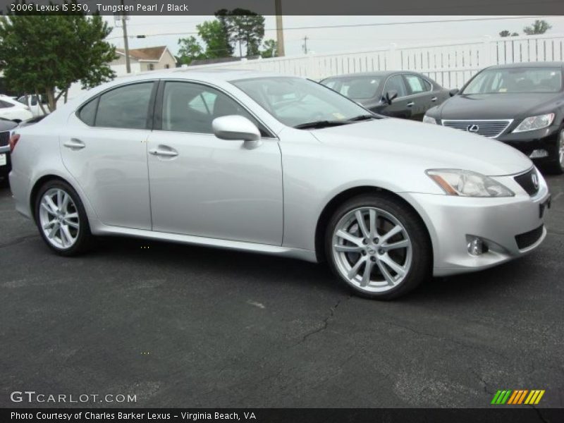 Tungsten Pearl / Black 2006 Lexus IS 350