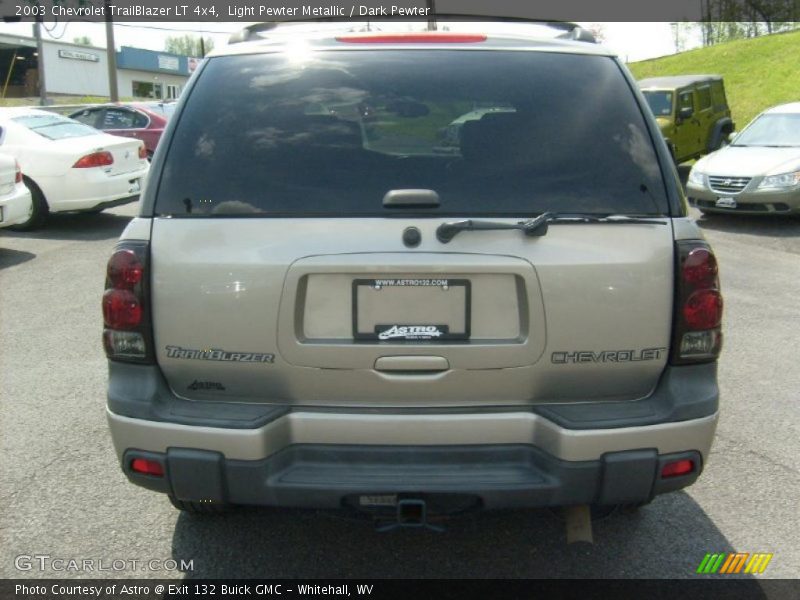 Light Pewter Metallic / Dark Pewter 2003 Chevrolet TrailBlazer LT 4x4