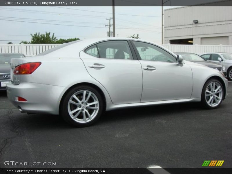 Tungsten Pearl / Black 2006 Lexus IS 350