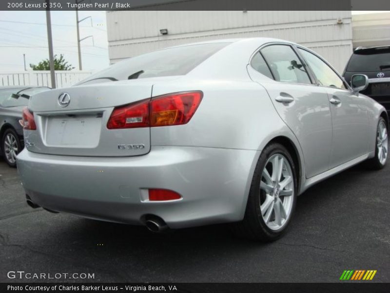 Tungsten Pearl / Black 2006 Lexus IS 350